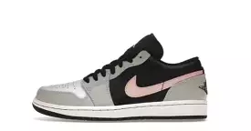 Jordan 1 Low Black Grey Pink