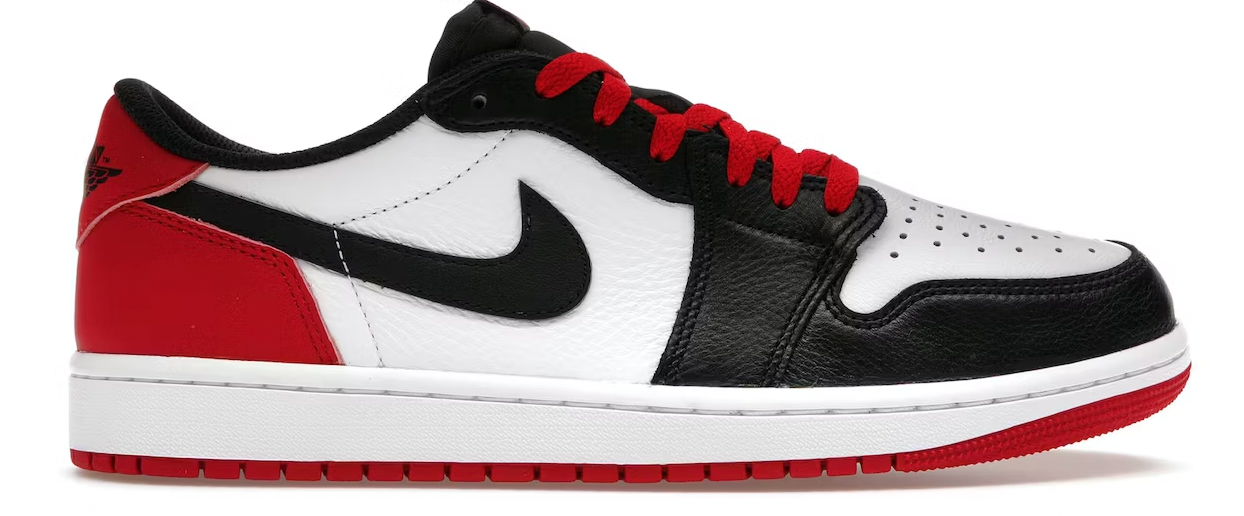 Jordan 1 Low Black Toe (GS)