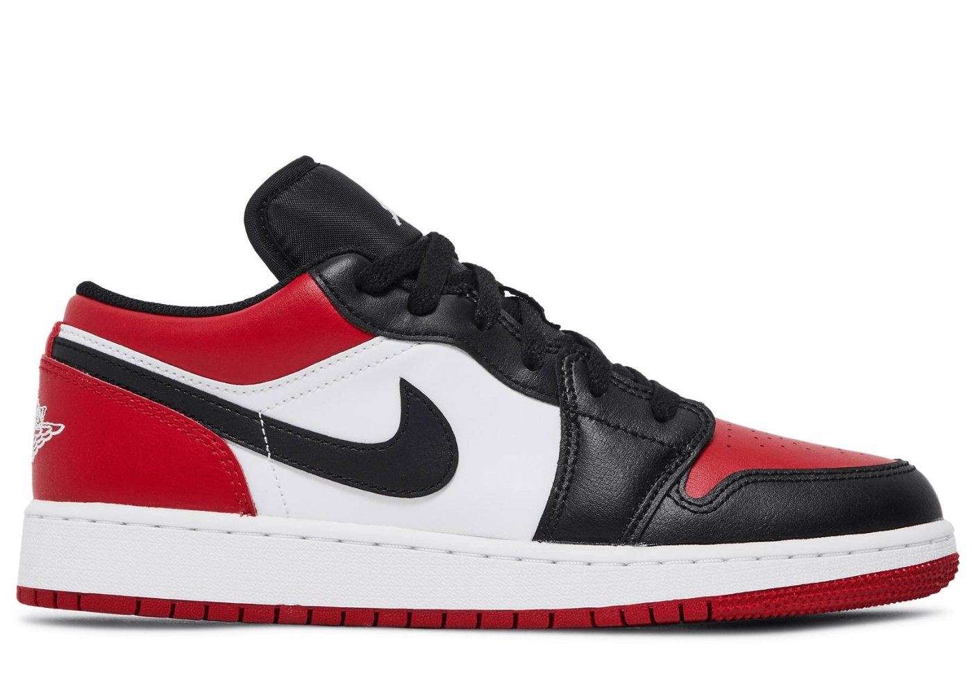 Jordan 1 Low Bred Toe (GS)