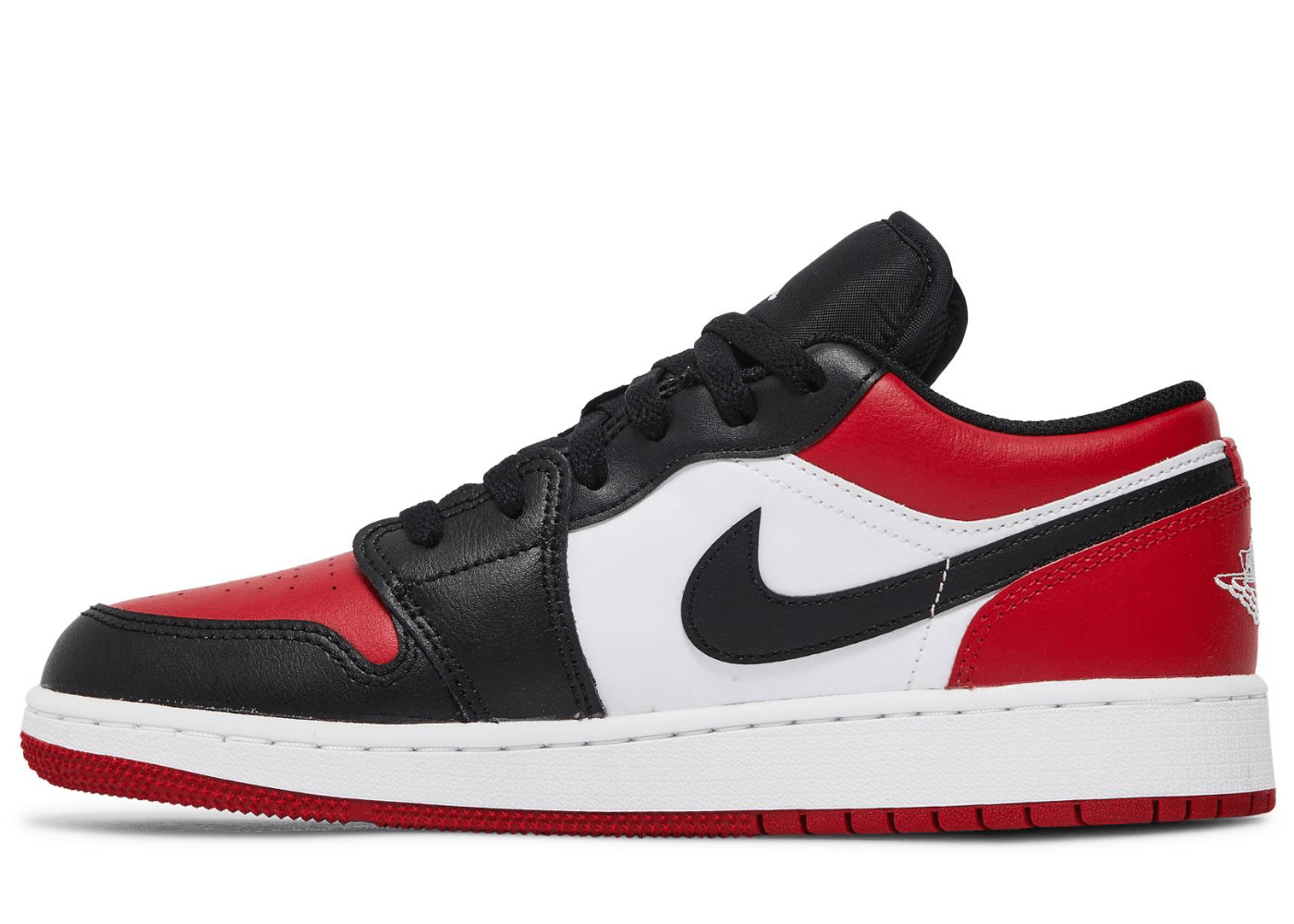 Jordan 1 Low Bred Toe (GS)