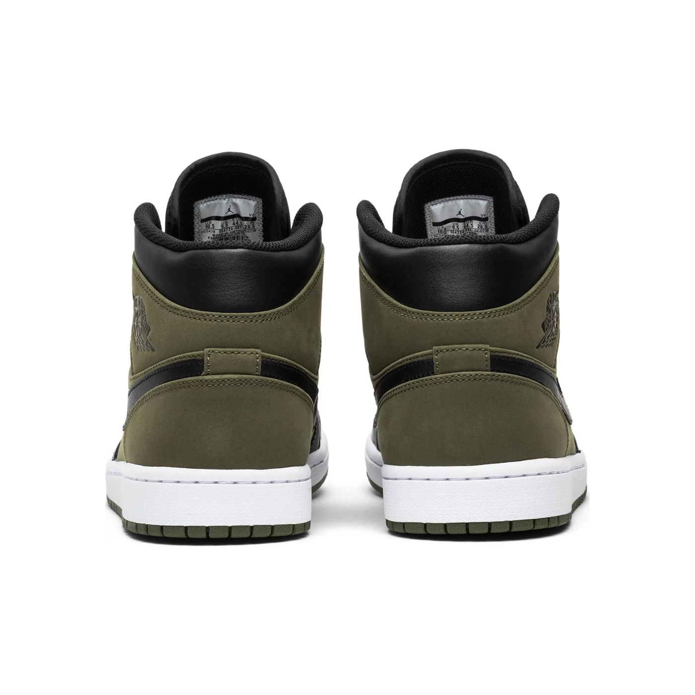 Jordan 1 Mid Olive Canvas