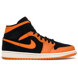 Jordan 1 Mid Orange Peel