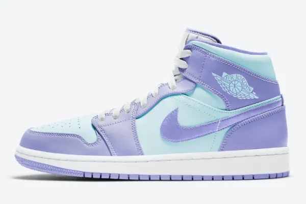 JORDAN 1 MID PURPLE AQUA (M)