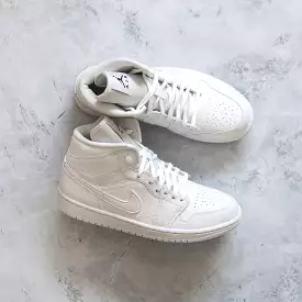 Jordan 1 Mid Triple White (2022)