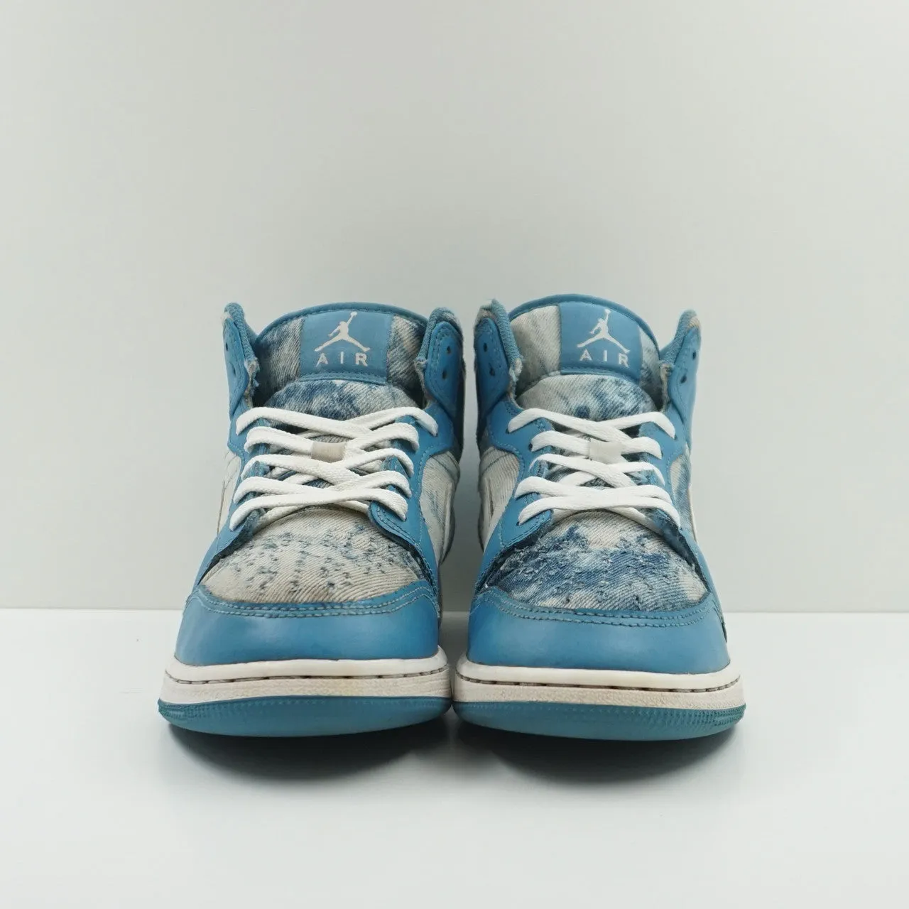 Jordan 1 Mid Washed Denim (GS)