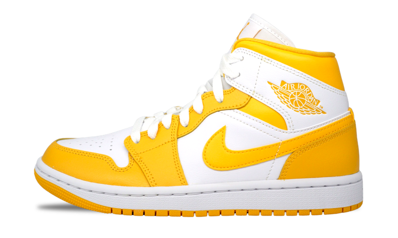 Jordan 1 Mid White Yellow (W)