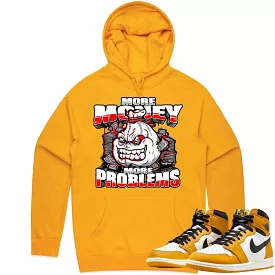 Jordan 1 Yellow Ochre 1s Hoodie to Match - RED MORE PROBLEMS