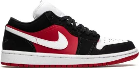 Jordan Air 1 Low Black White Gym Red sneakers