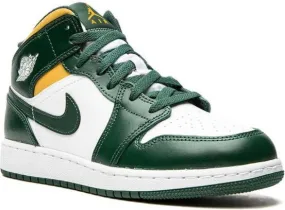 Jordan Kids Air Jordan 1 Mid Sonics sneakers Green