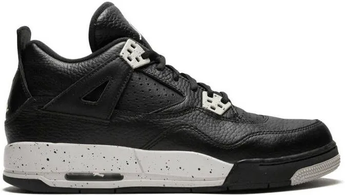 Jordan Kids Air Jordan 4 Retro sneakers Black