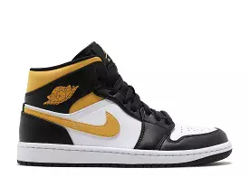 Jordan Retro 1’s Mid Black University Gold Men