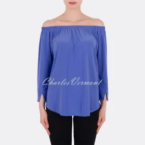 Joseph Ribkoff Top – Style 191132 (Periwinkle)