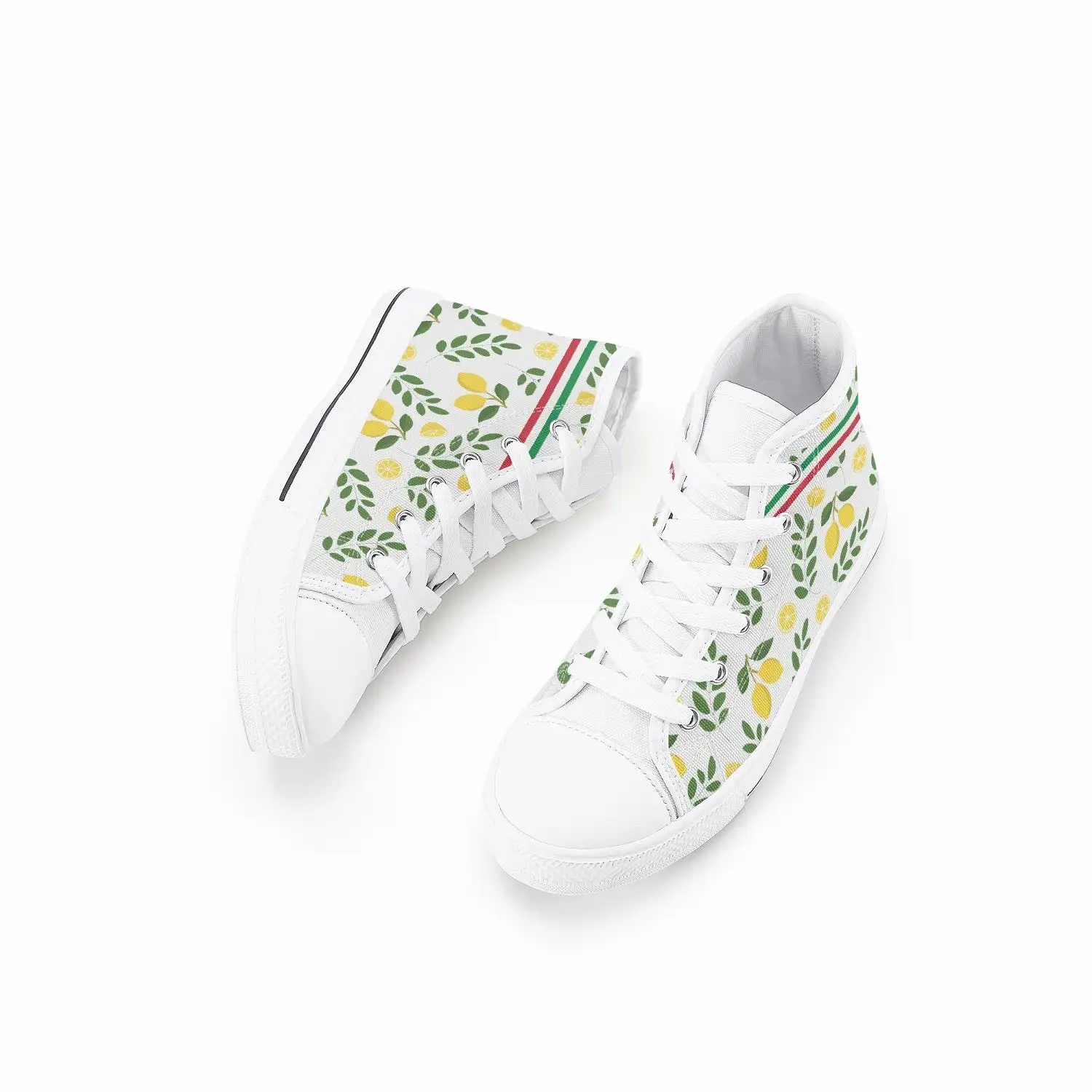 Kid’s High-Top Shoes Italian Lemon