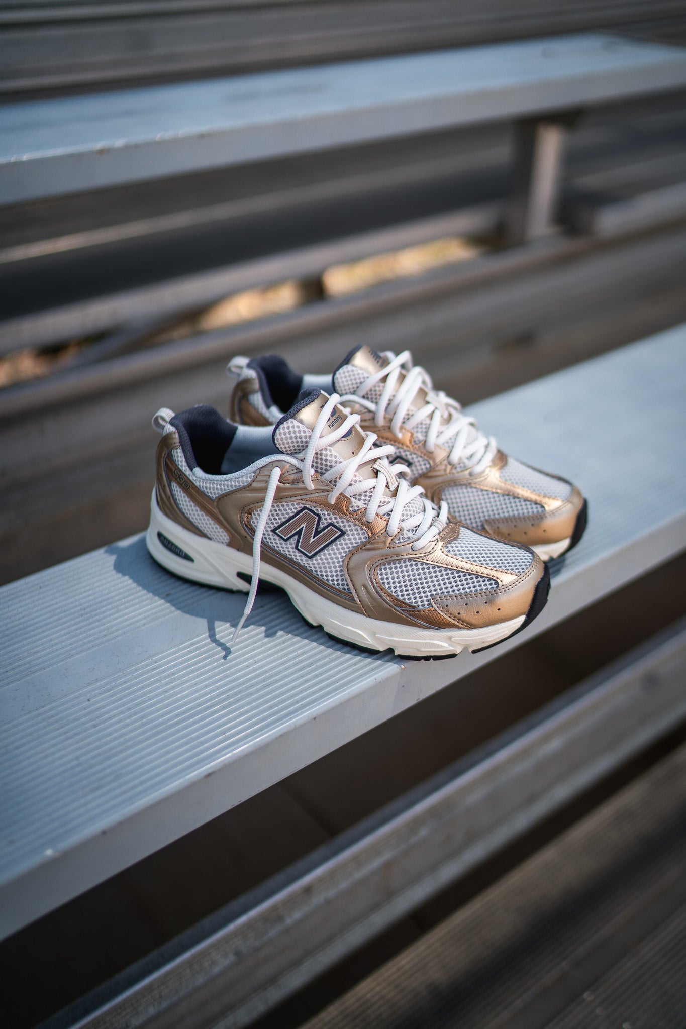 Mens New Balance 530 (Beige/Brown) - MR530LA