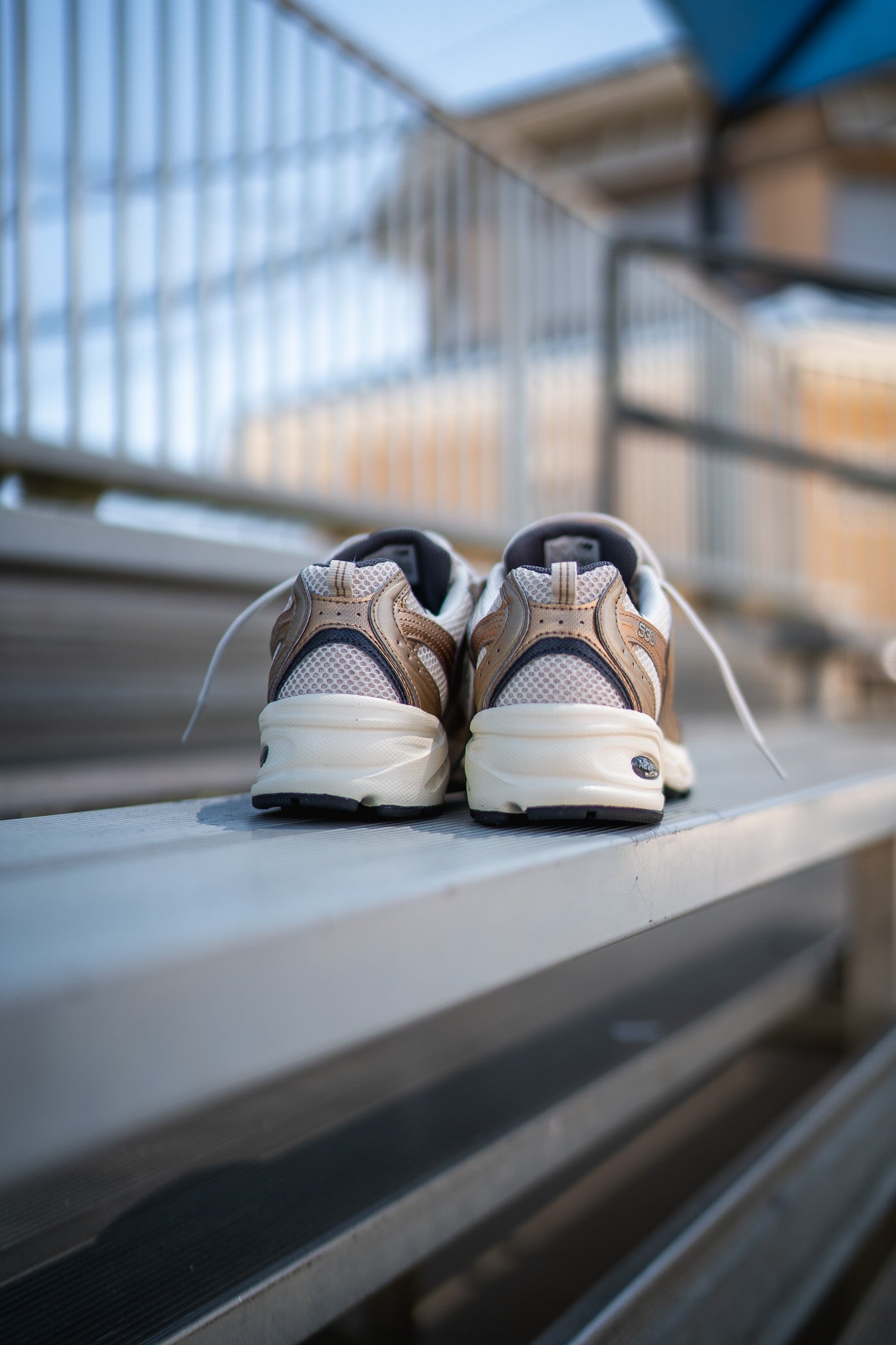 Mens New Balance 530 (Beige/Brown) - MR530LA