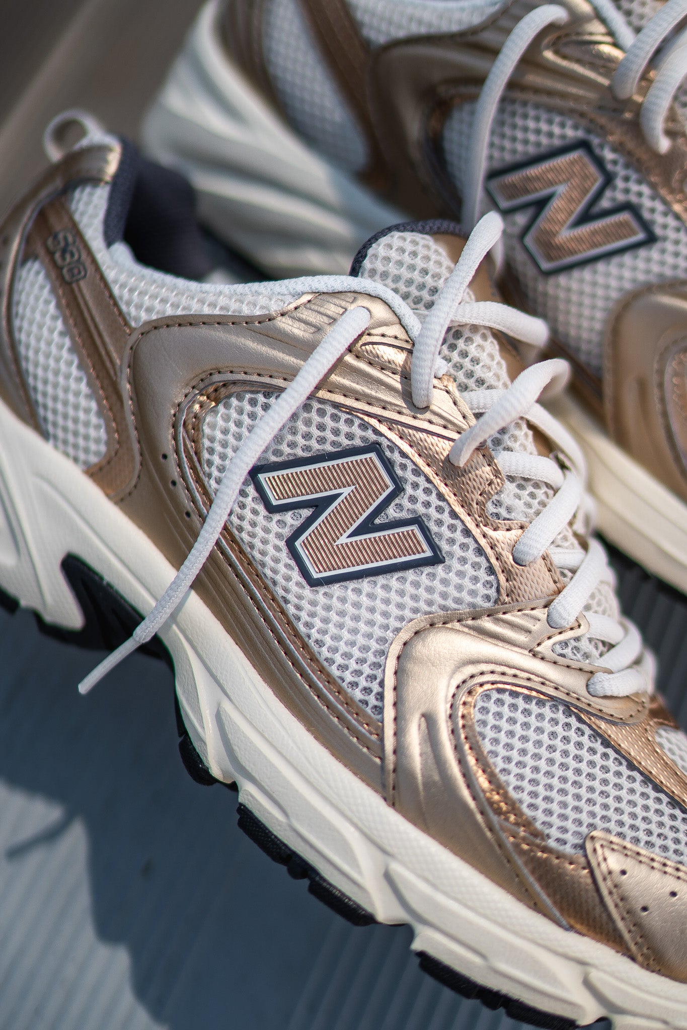 Mens New Balance 530 (Beige/Brown) - MR530LA