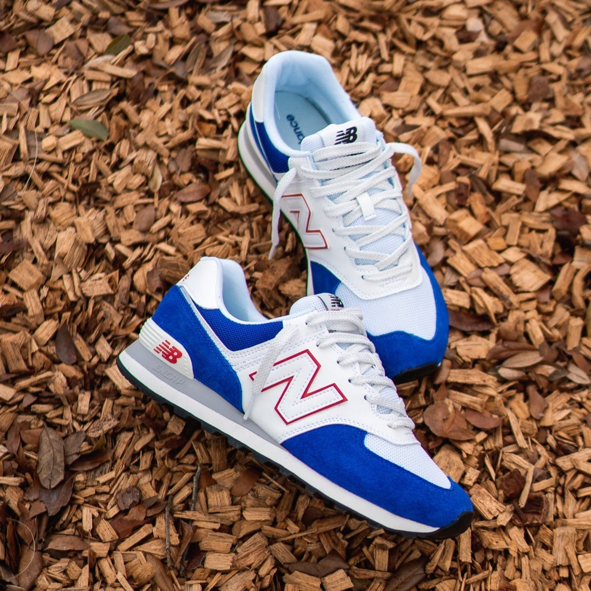 Mens New Balance 574 (Berry Blue) - U574VN2