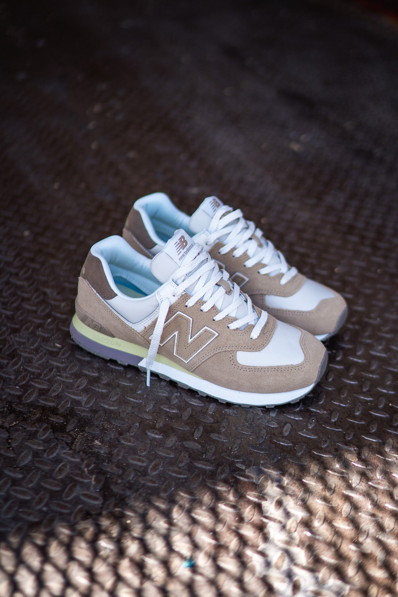 Mens New Balance 574 (Bone) - U574SBW