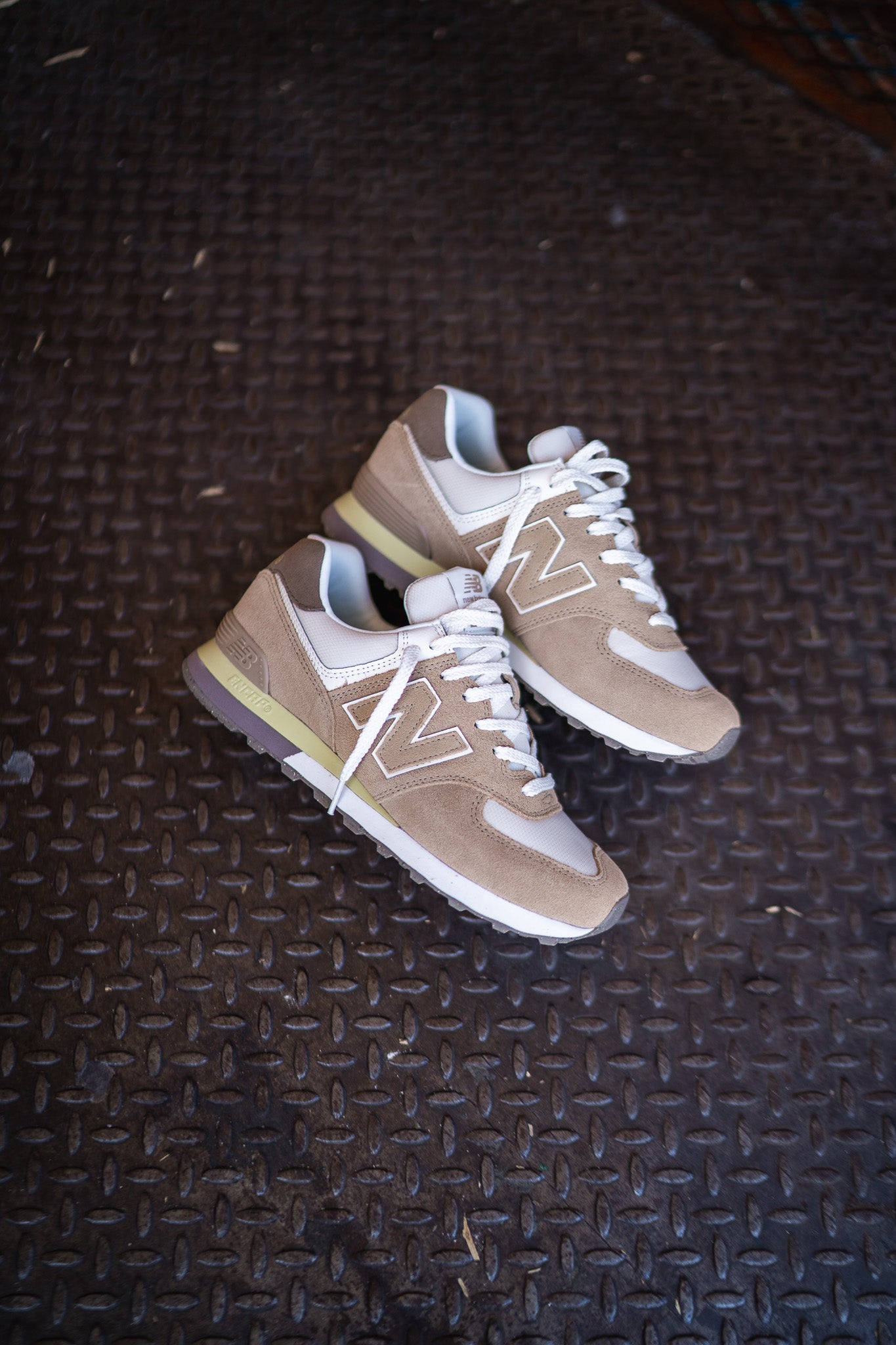 Mens New Balance 574 (Bone) - U574SBW