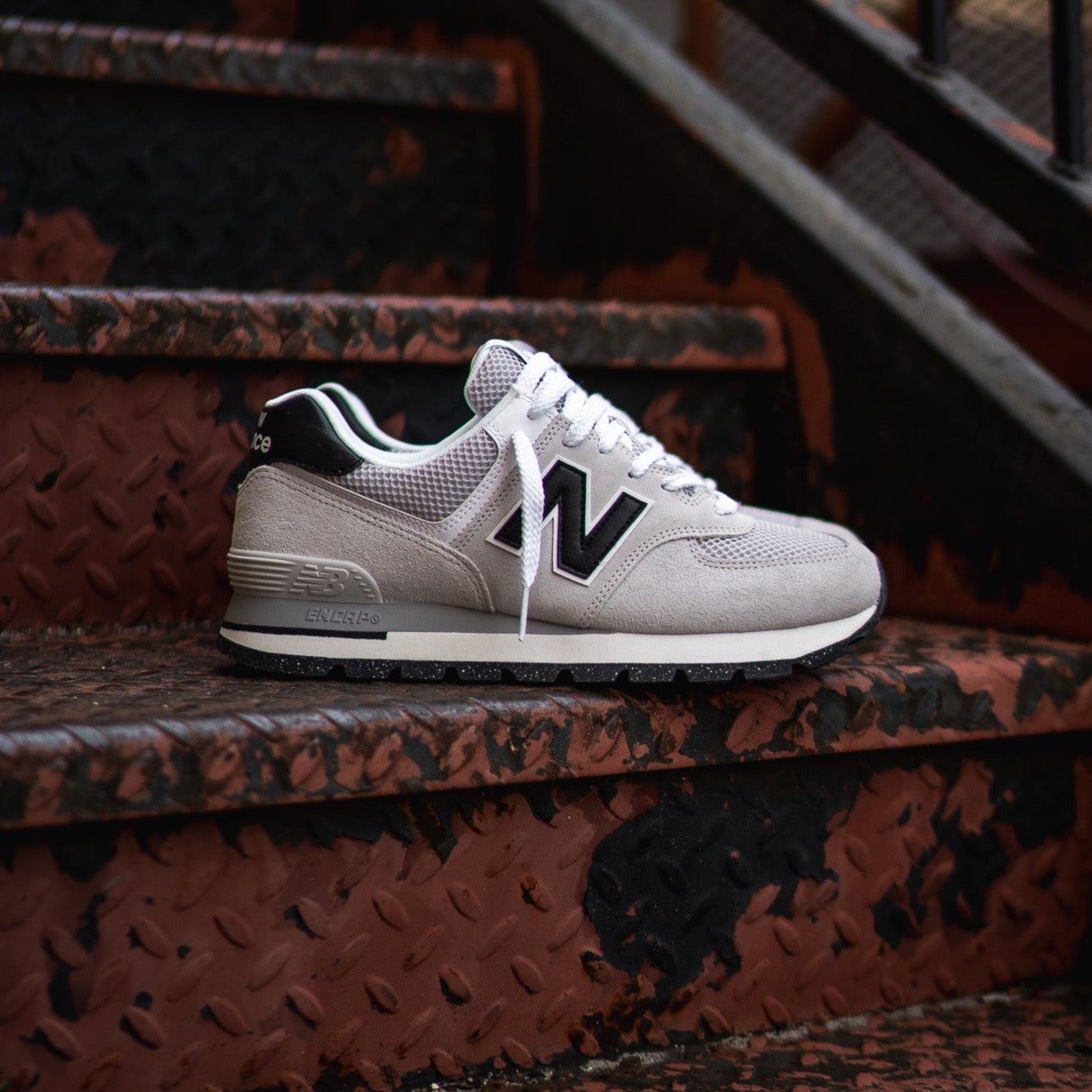 Mens New Balance 574 (Grey/Black) - ML574DMG