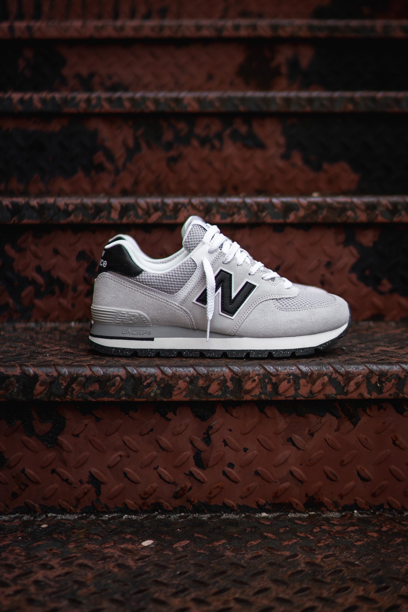 Mens New Balance 574 (Grey/Black) - ML574DMG