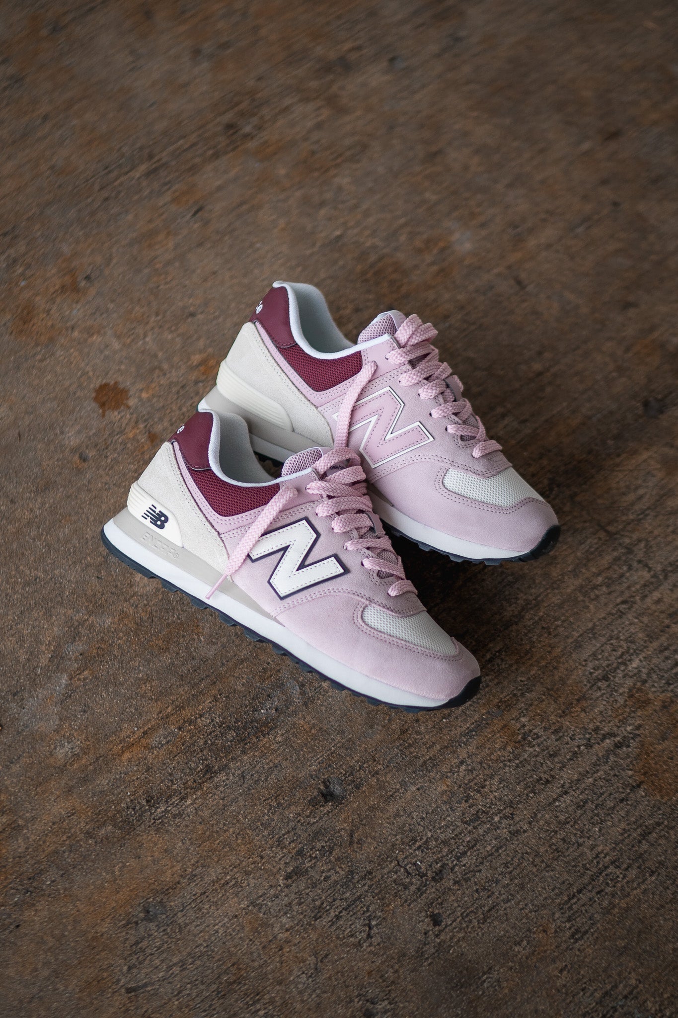 Mens New Balance 574 (Pink/Mauve) - U574OY2