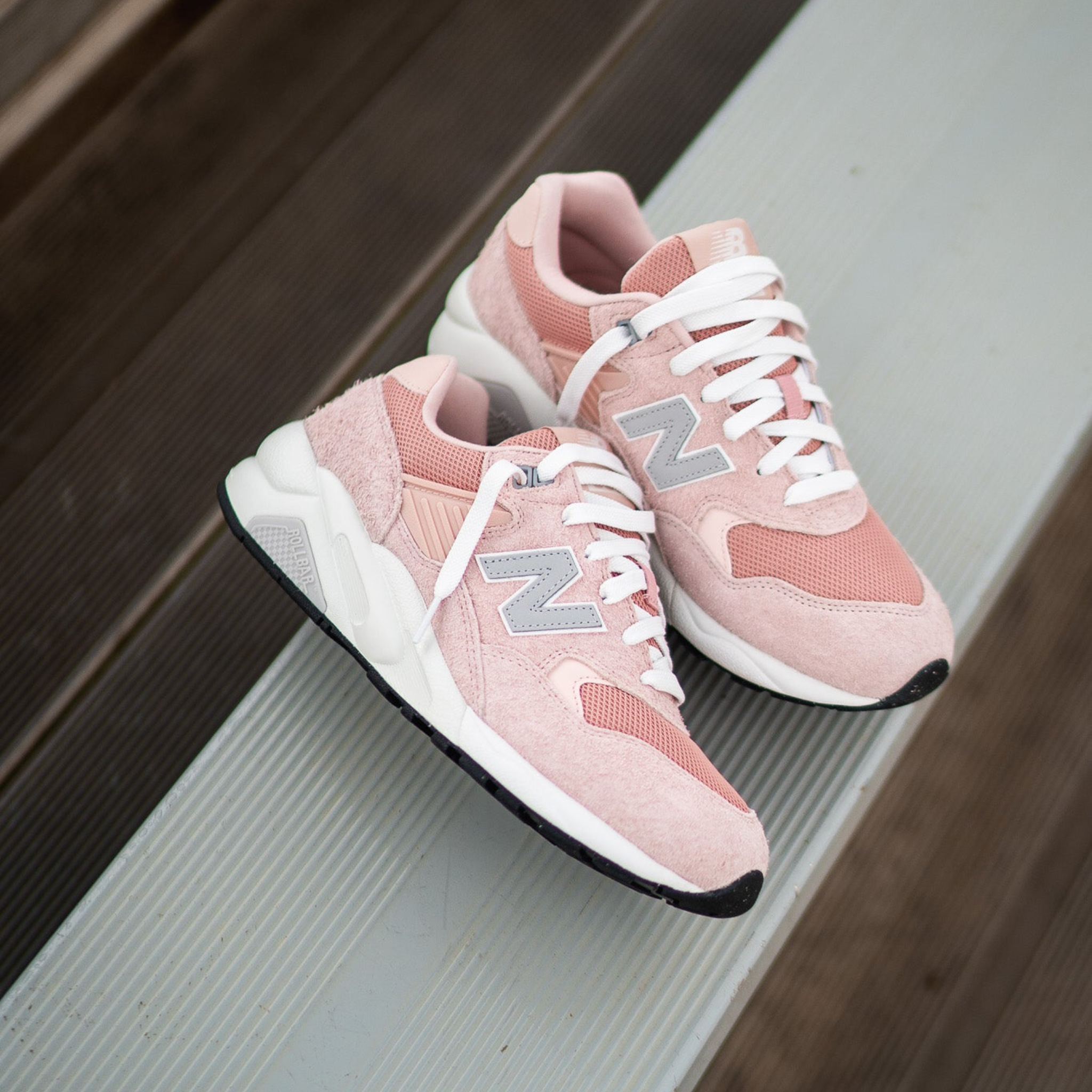 Mens New Balance 580 (Pink/White) - MT580NV2