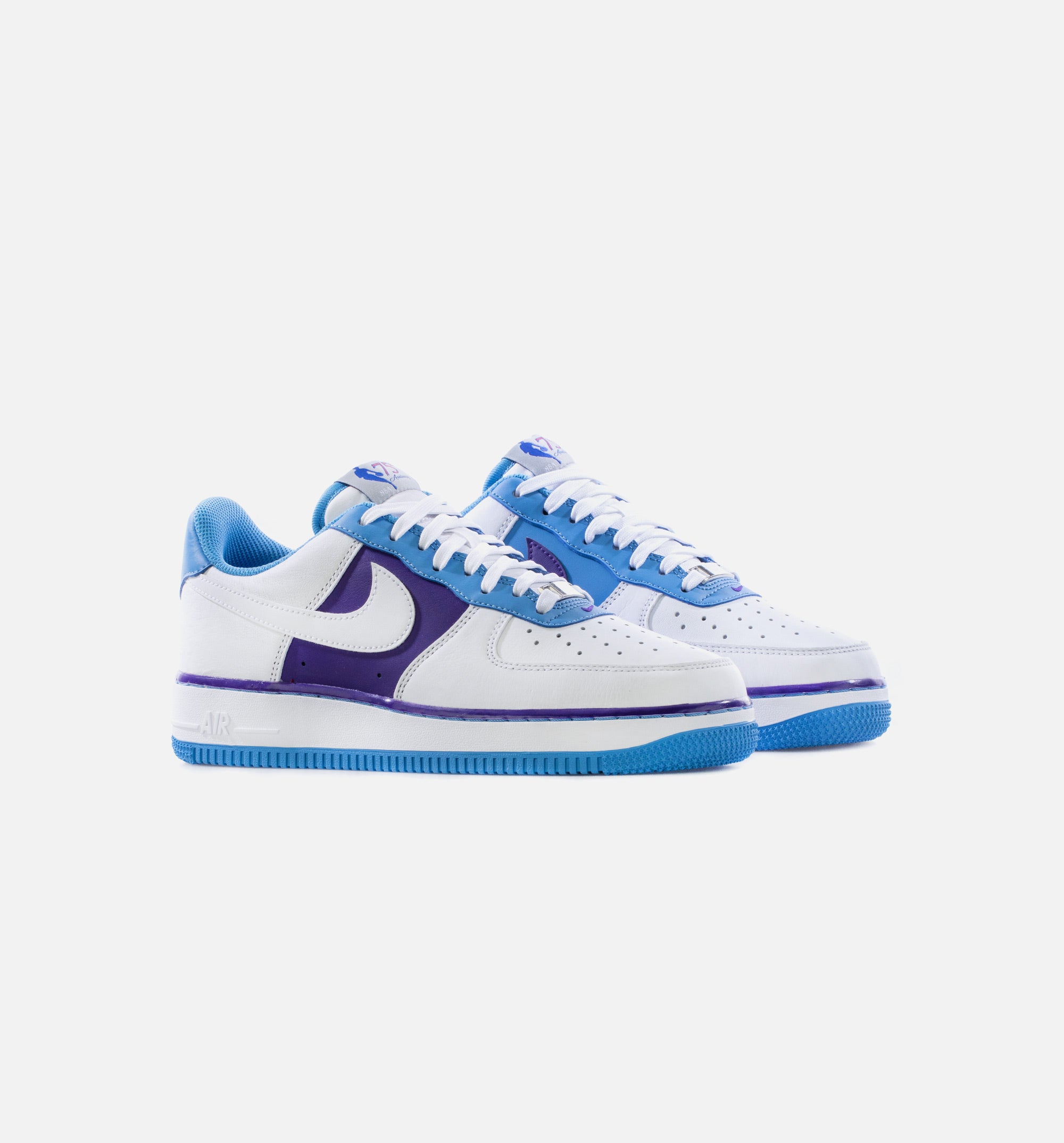 NBA x Air Force 1 Low Lakers Mens Lifestyle Shoe - White/Coast/Field Purple