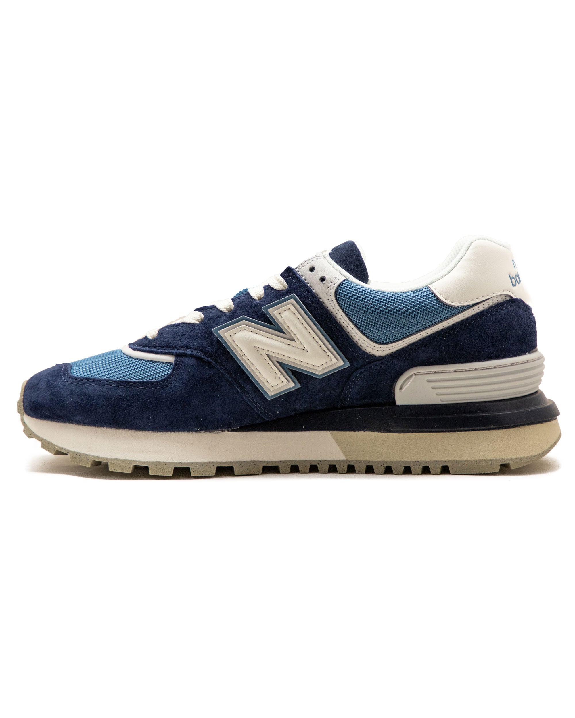 New Balance 574 Legacy Suede Blu