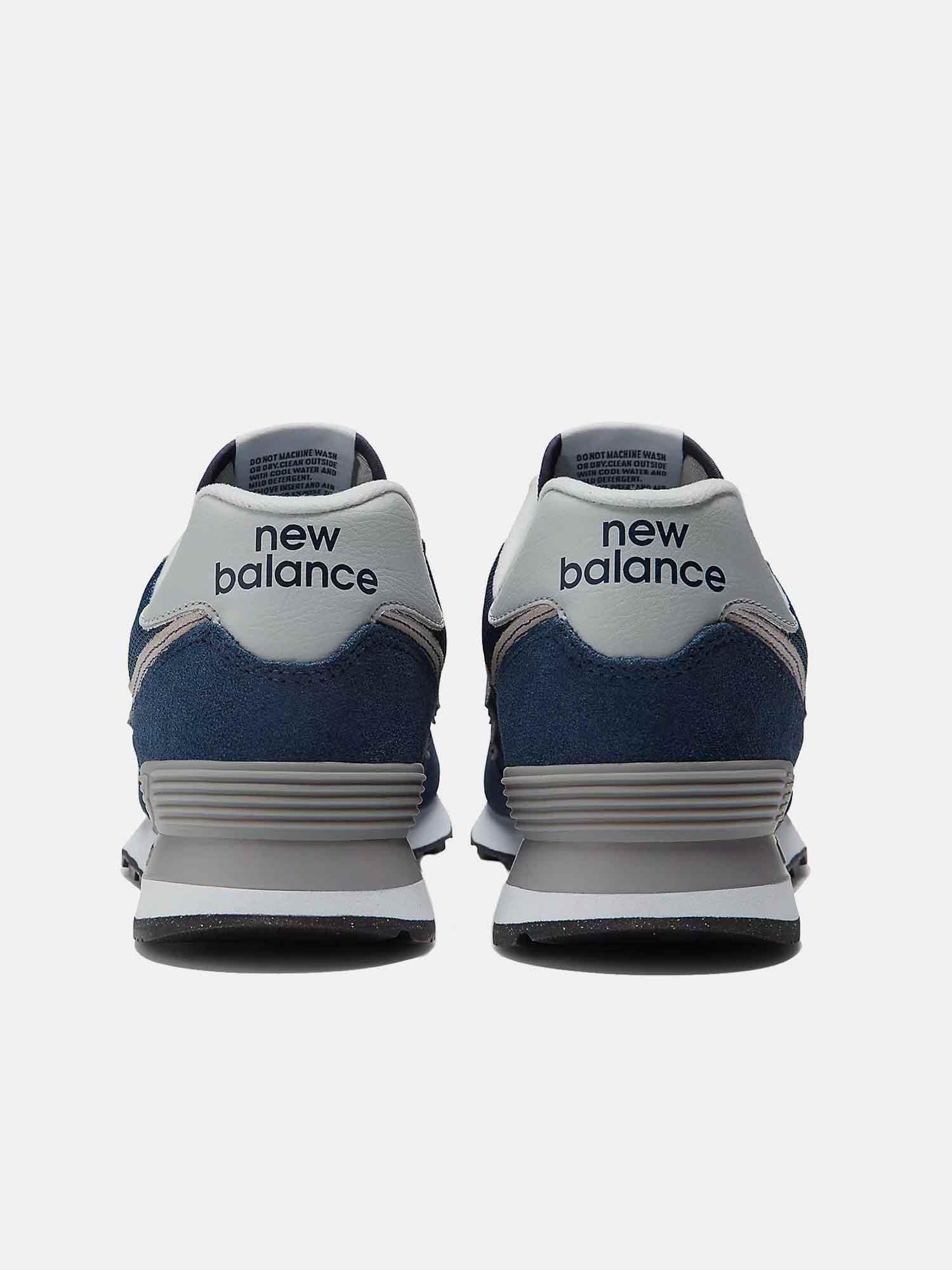 New Balance 574 - Navy / White