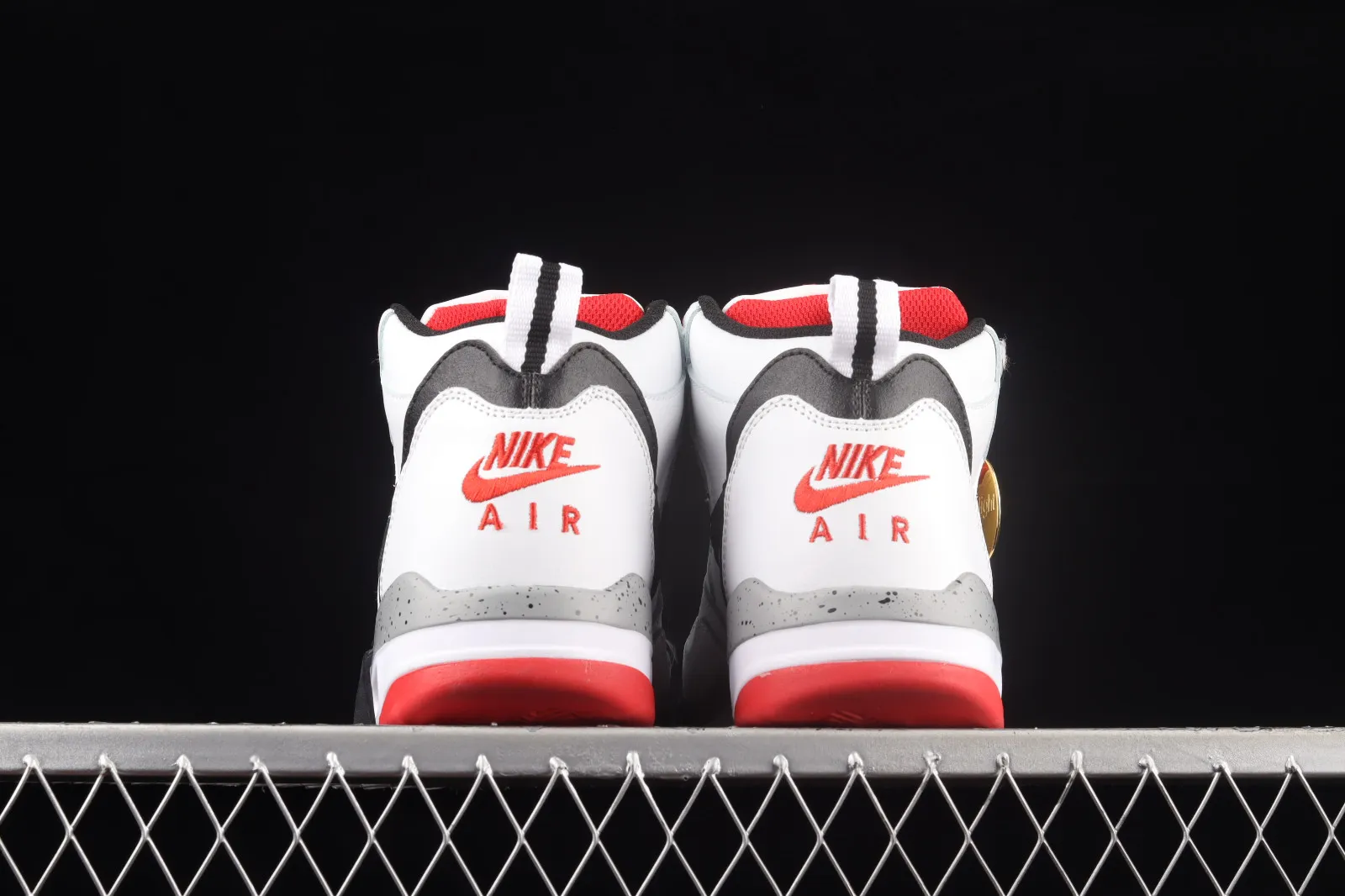 Nike Air Flight 13 Mid White University Red Dark Grey 579961-108