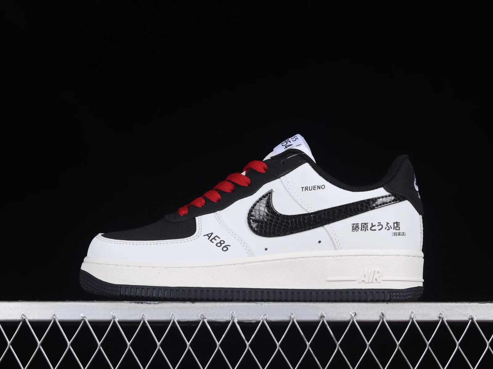 Nike Air Force 1 07 Low AE86 White Black Red AE1686-668