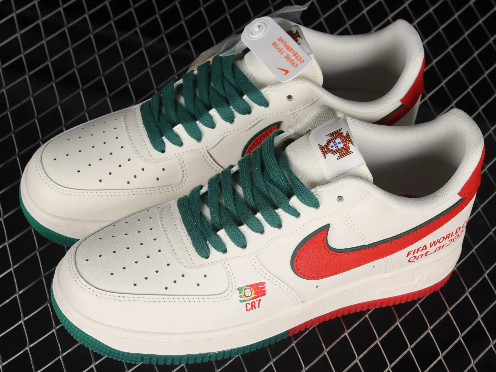 Nike Air Force 1 07 Low FIFA WORLD CUP Red Green White DR9868-900