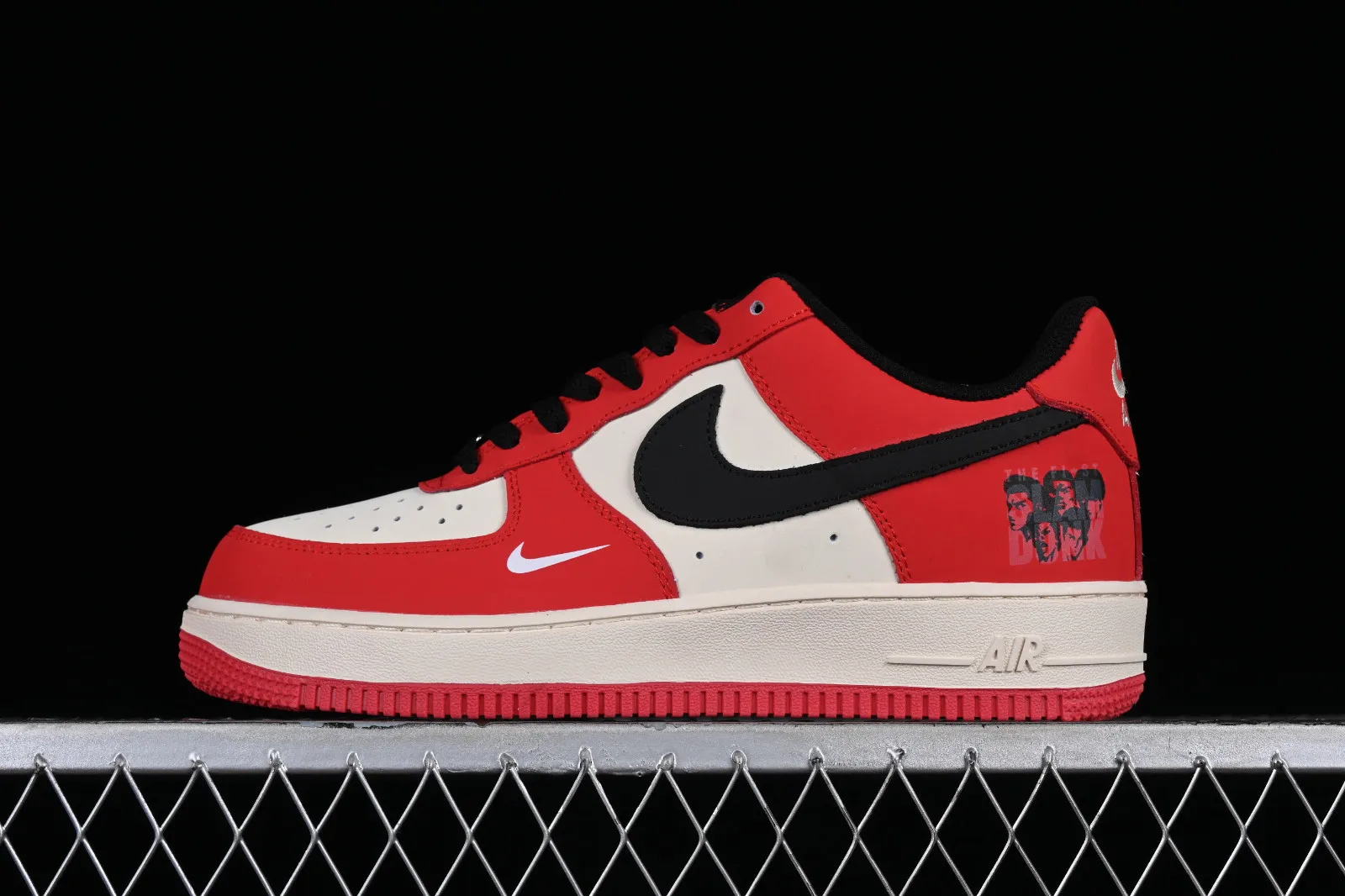 Nike Air Force 1 07 Low Red Black White BS9055-718