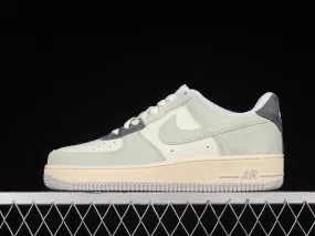 Nike Air Force 1 07 Low Suede Green Beige Grey DE0099-003