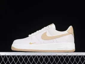 Nike Air Force 1 07 Low Suede Khaki Beige White KK5636-310