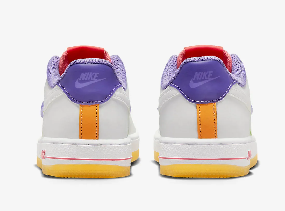 Nike Air Force 1 Low GS White Space Purple Sundial FD1036-100