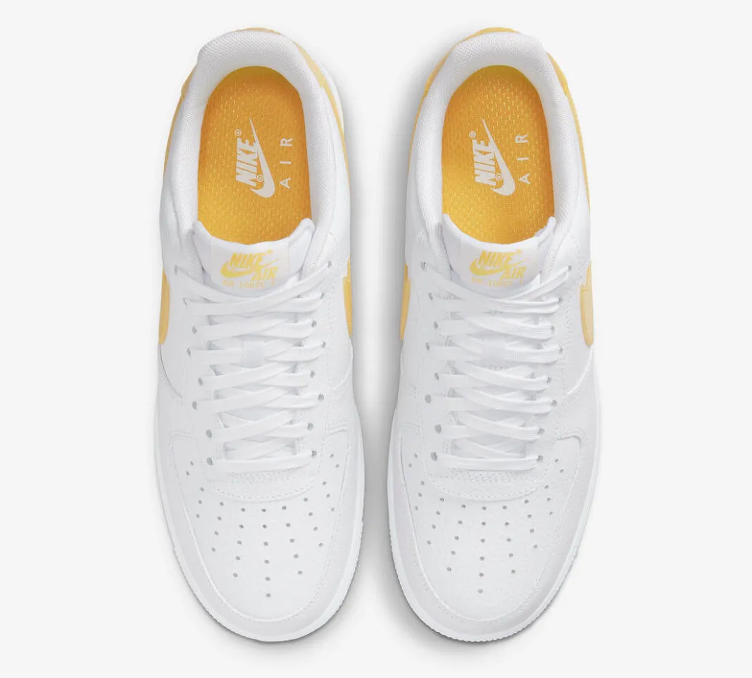 Nike Air Force 1 Low Jumbo Swoosh Yellow White DV3505-101