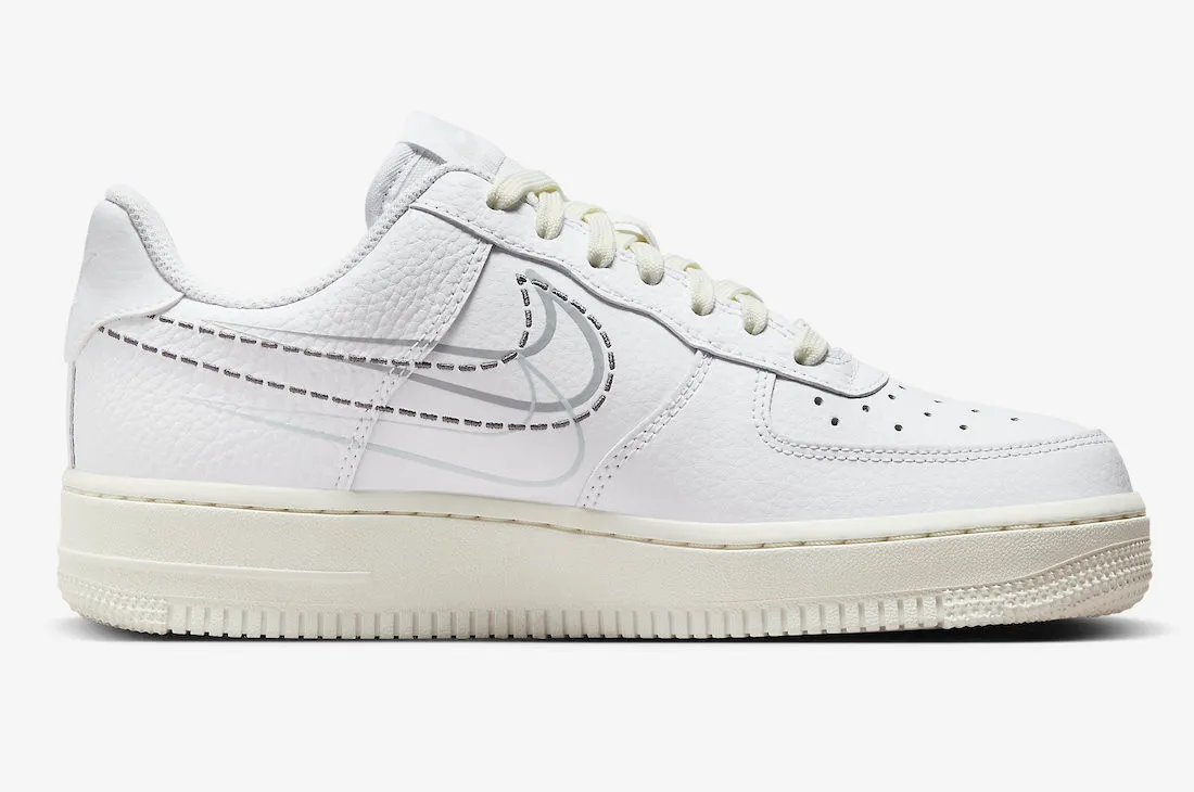 Nike Air Force 1 Low Multi-Swoosh White Sail FV0951-100