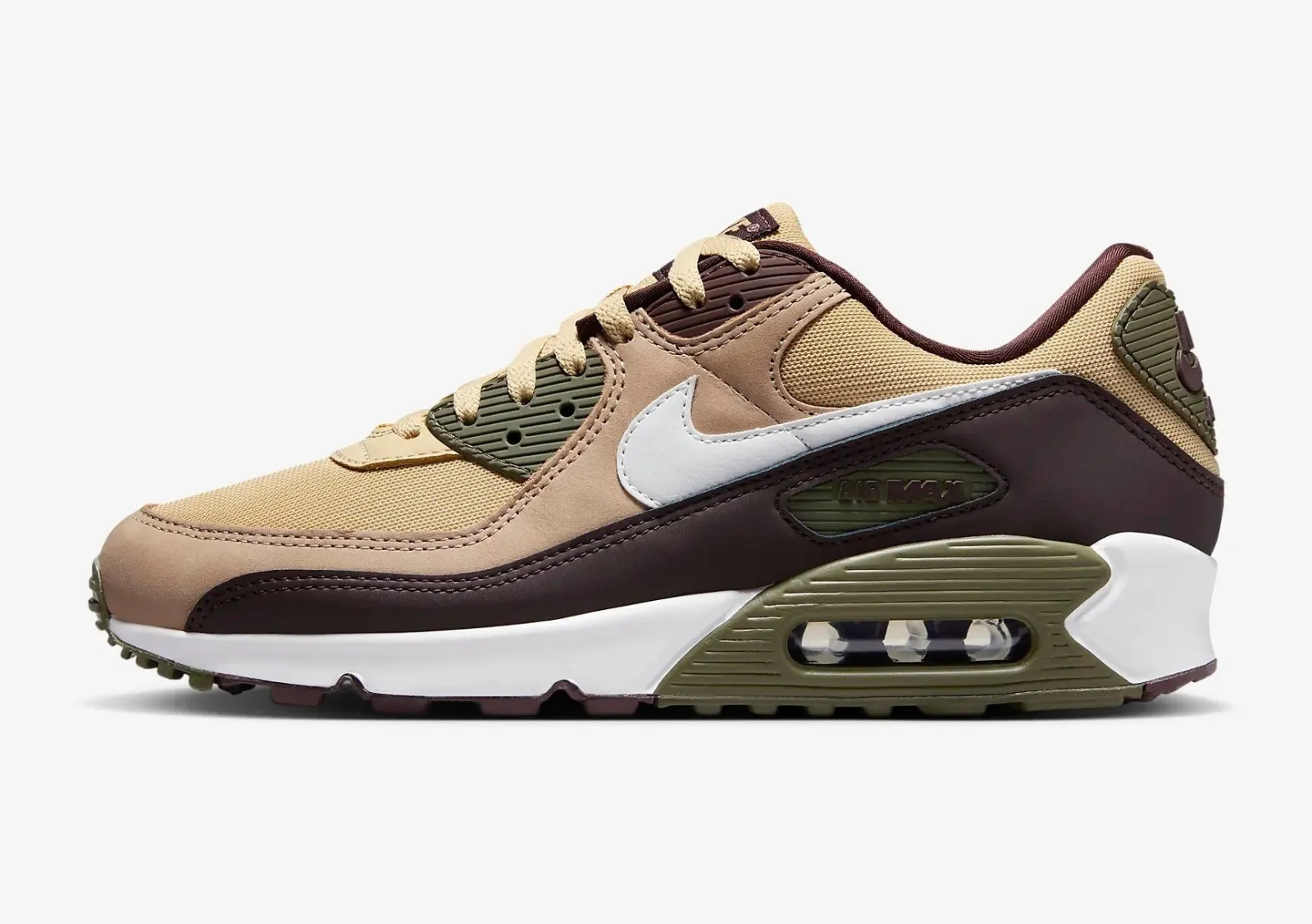 Nike Air Max 90 Sesame Earth Hemp Summit White FB9658-200