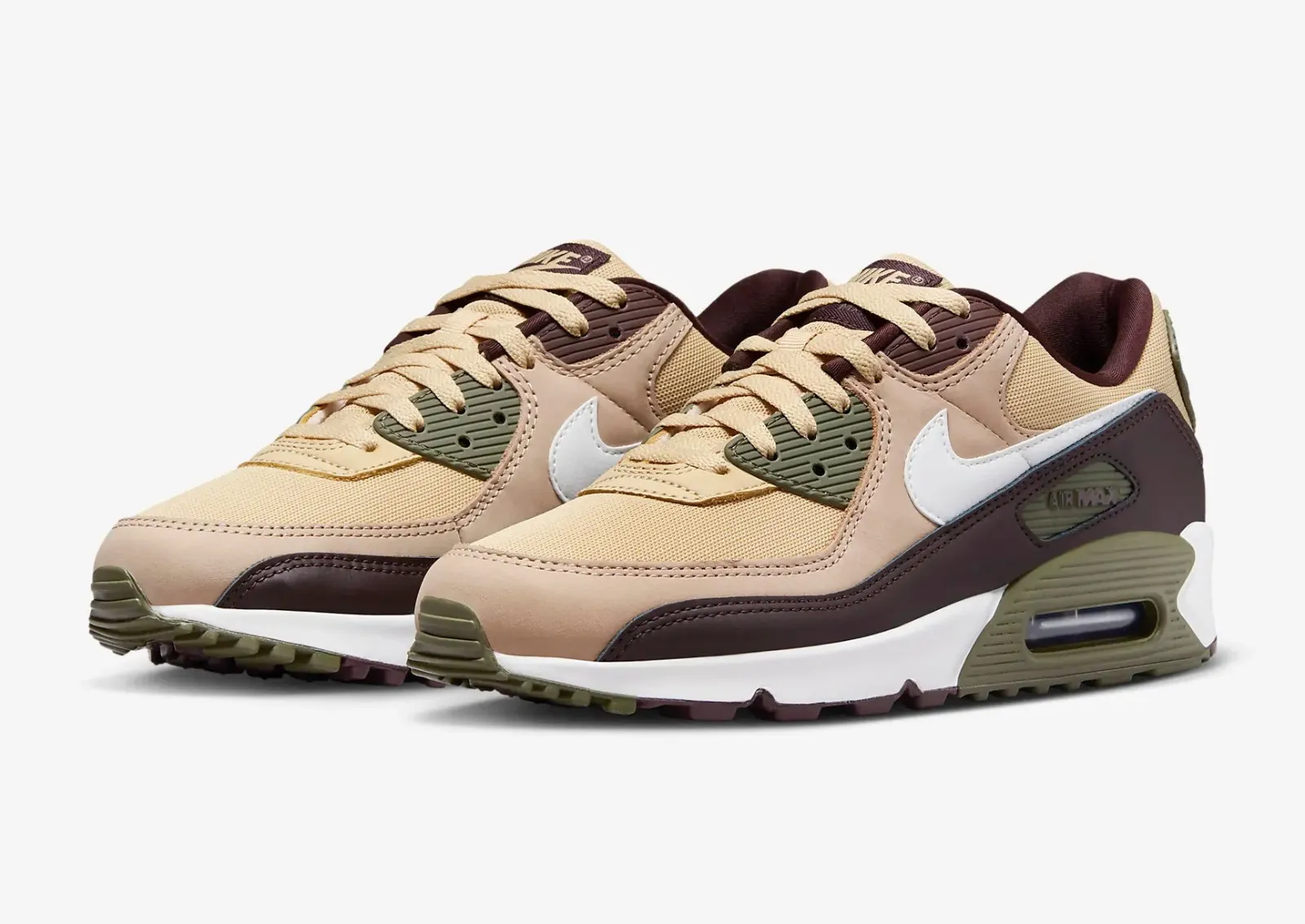 Nike Air Max 90 Sesame Earth Hemp Summit White FB9658-200