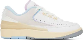 Nike Jordan White Air Jordan 2 Retro Low Sneakers