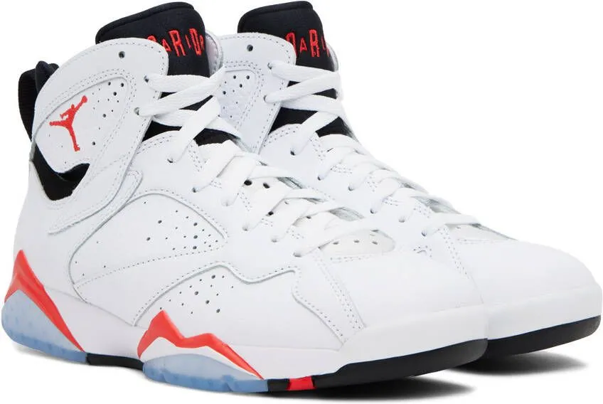 Nike Jordan White Air Jordan 7 Sneakers