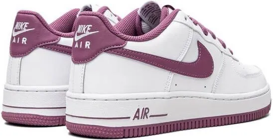 Nike Kids Air Force 1 Low ''White Mauve'' sneakers