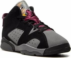 Nike Kids Air Jordan 6 Retro Bordeaux sneakers Black