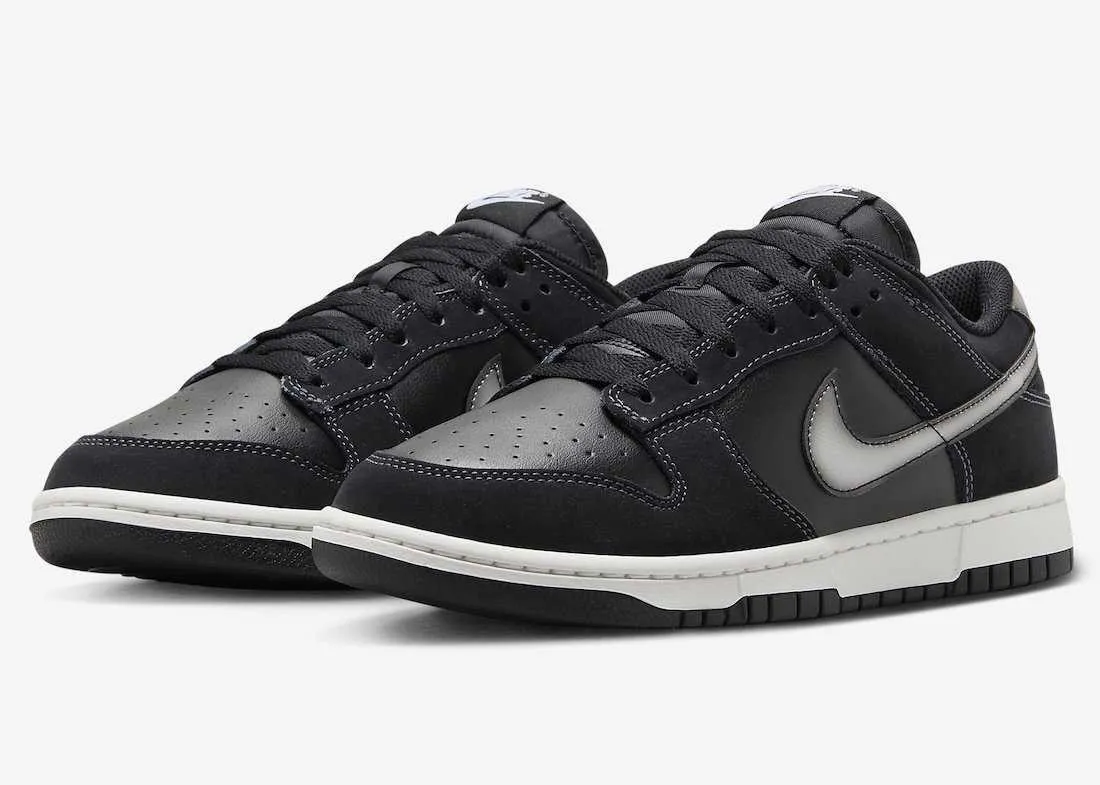 Nike SB Dunk Low Airbrush Swoosh Black White FD6923-001