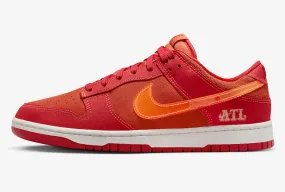 Nike SB Dunk Low ATL University Red White Bright Crimson FD0724-657