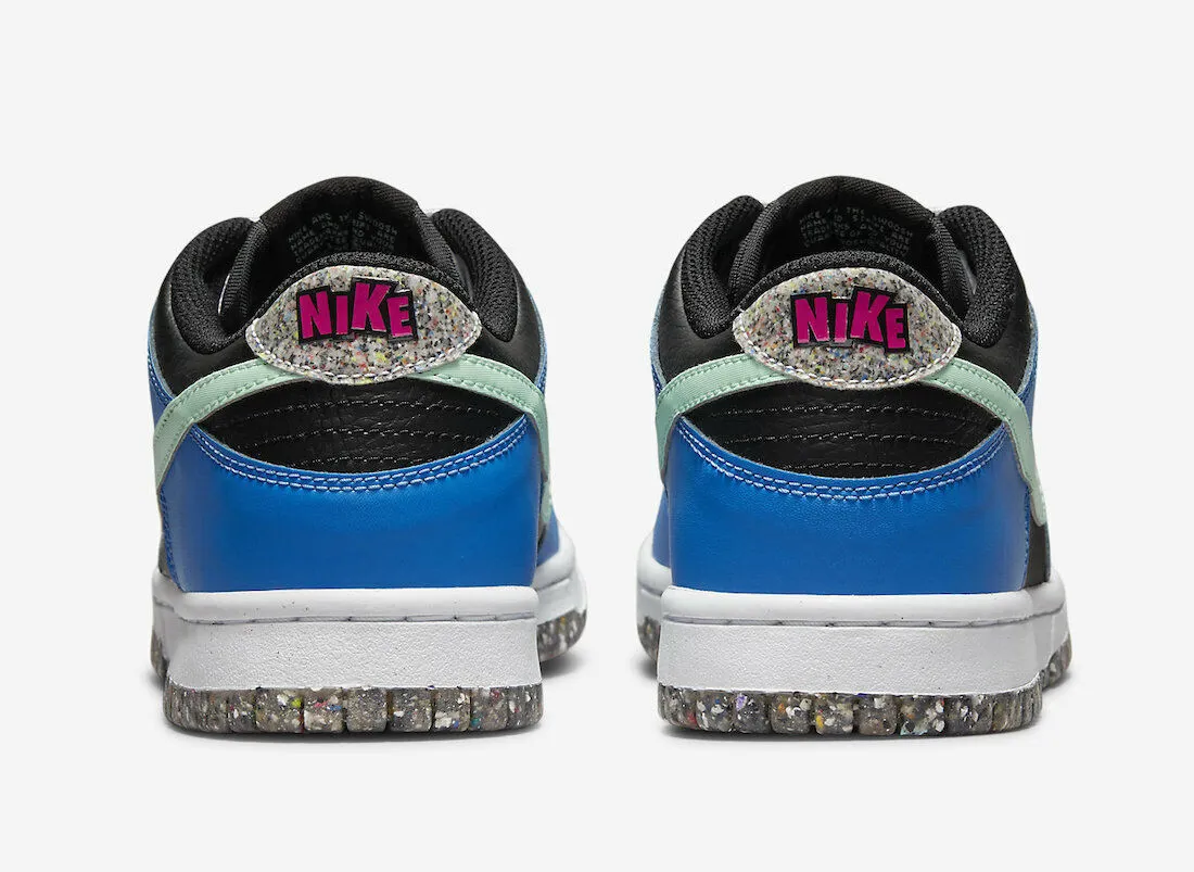 Nike SB Dunk Low GS Crater Blue Black Active Pink Mint Foam DR0165-001