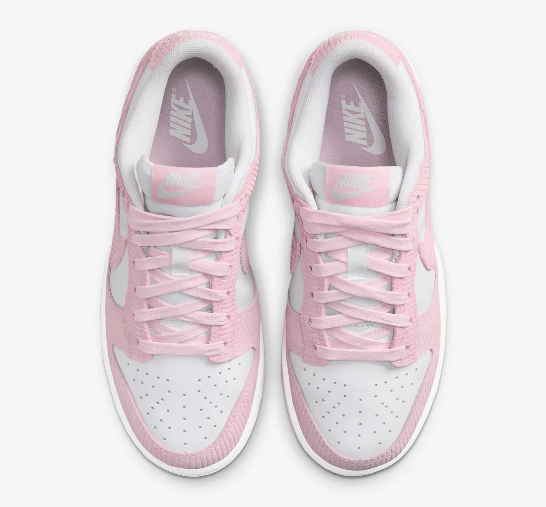 Nike SB Dunk Low Pink Corduroy White Pink Foam FN7167-100