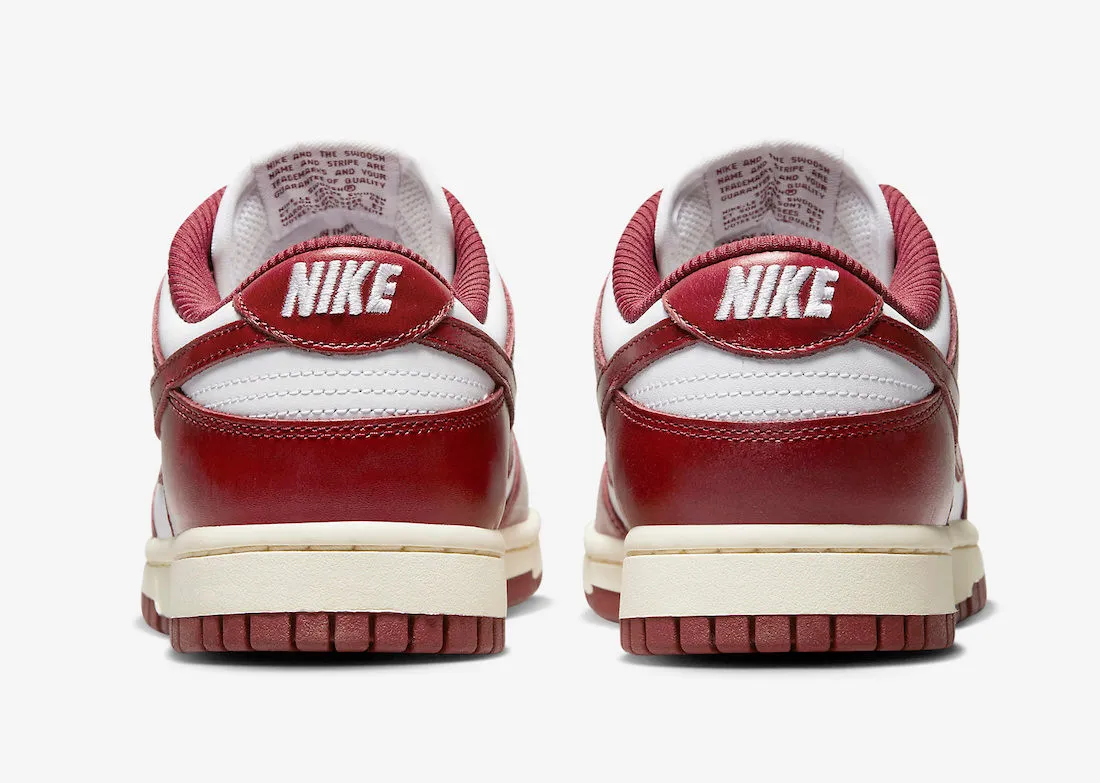 Nike SB Dunk Low PRM Vintage Team Red White Coconut Milk FJ4555-100